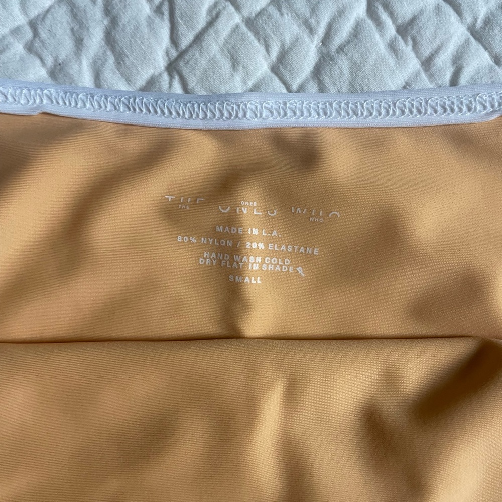The Ones Who Margot One-Piece Swimsuit in Tan size Small - Picture 5 of 10